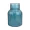 7.75" Blue Fluted Glass Tabletop Vase by Ashland®